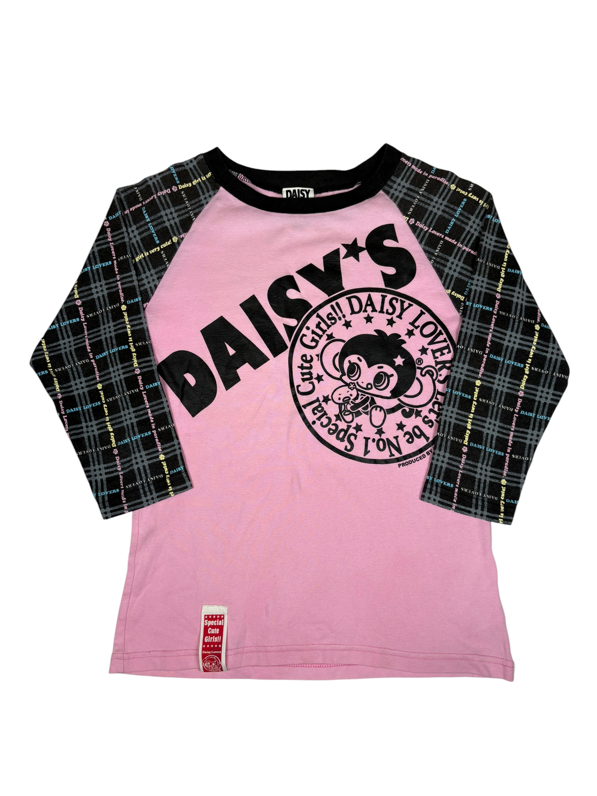 Daisy Lovers Raglan Graphic Tee
