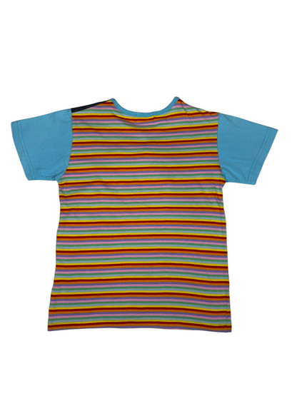 Y2K Striped Plush Tee