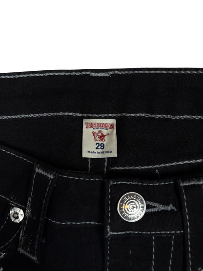 True Religion Metallic Super Skinny Jeans