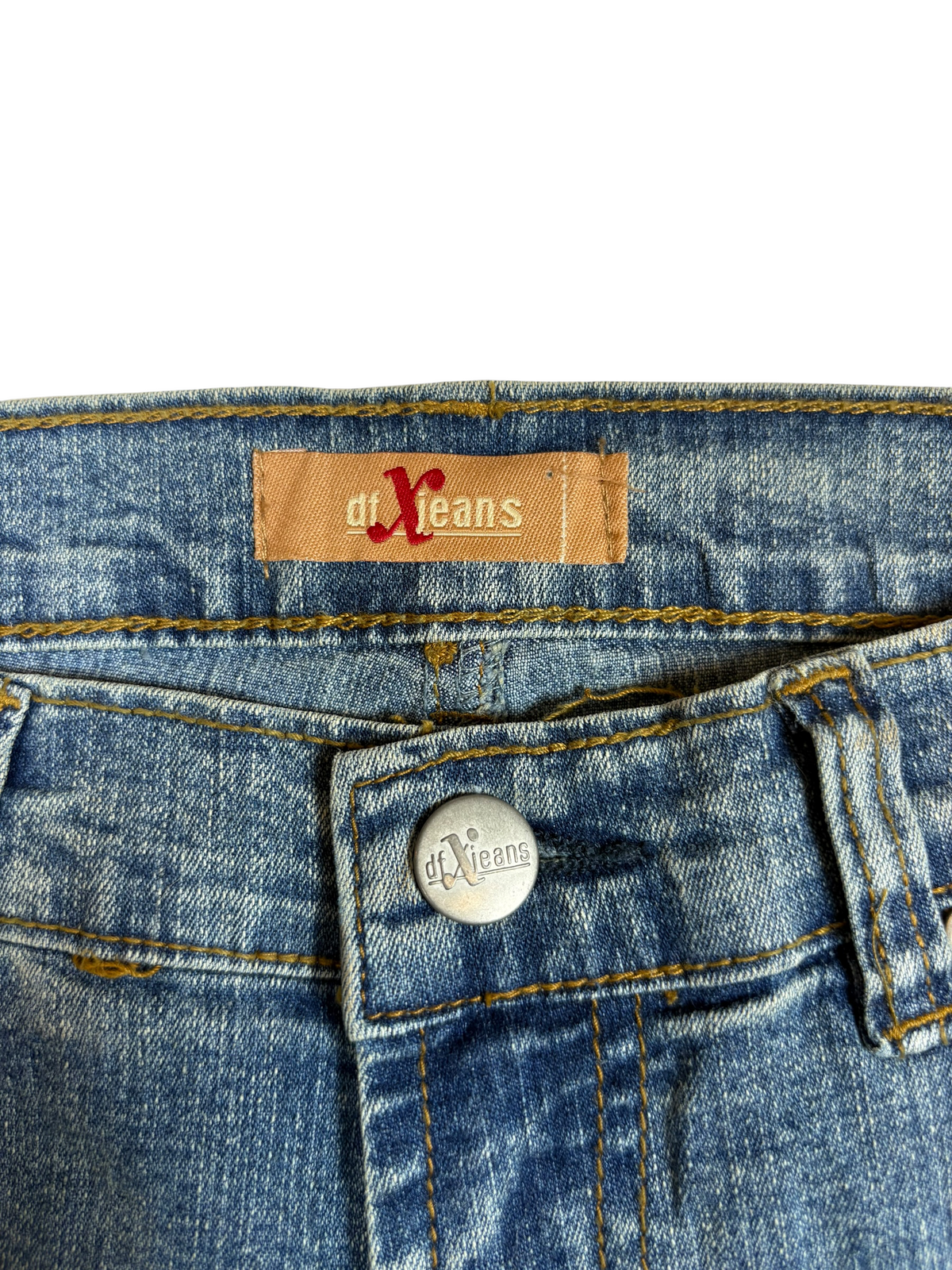 Vintage Embellished Flare Jeans