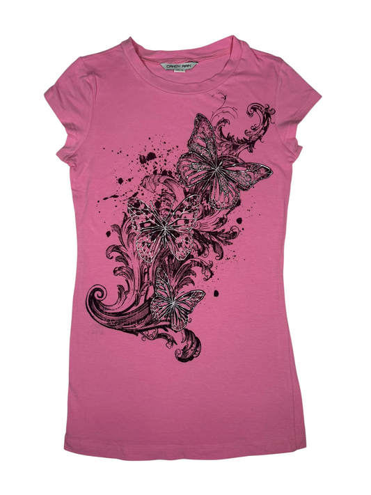 Y2K Butterfly Graphic Tee
