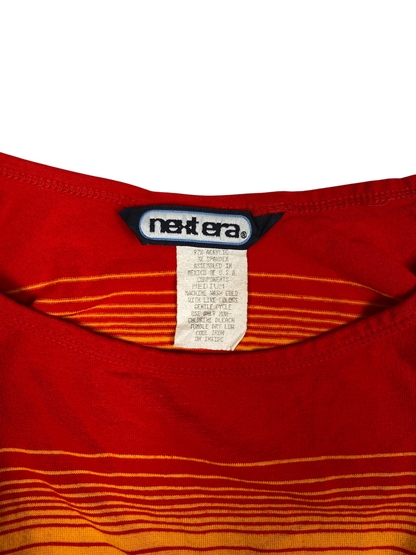 Y2K Sunset Striped Tank Top