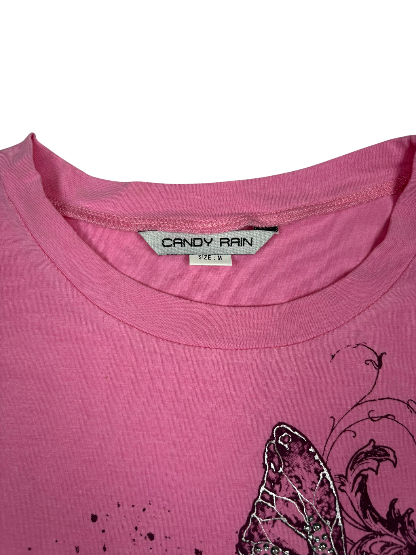 Y2K Butterfly Graphic Tee