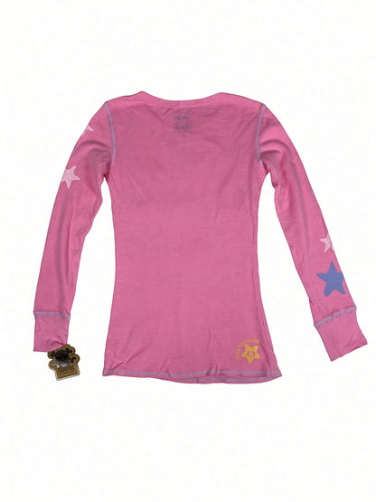 Dead-stock Pink Graphic Long Sleeve