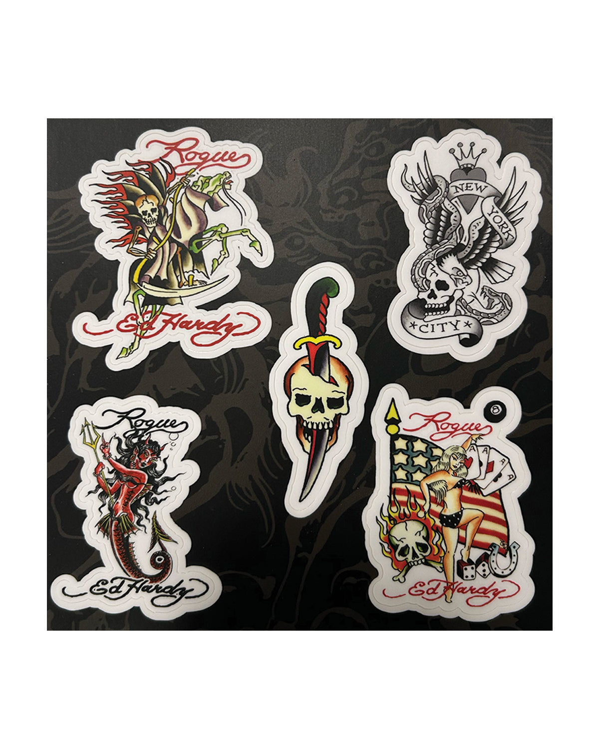 Rogue x Ed Hardy Sticker Pack
