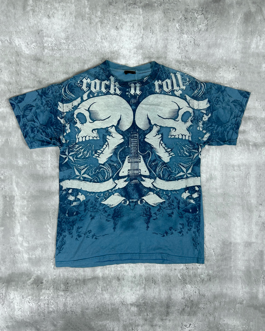 ROCK N' ROLL SKULL TEE