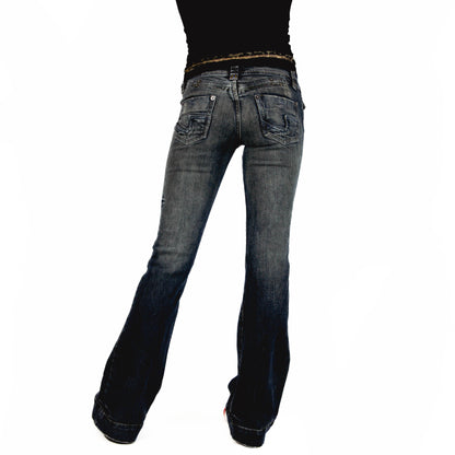 Distressed Flare US Rodeo Jeans