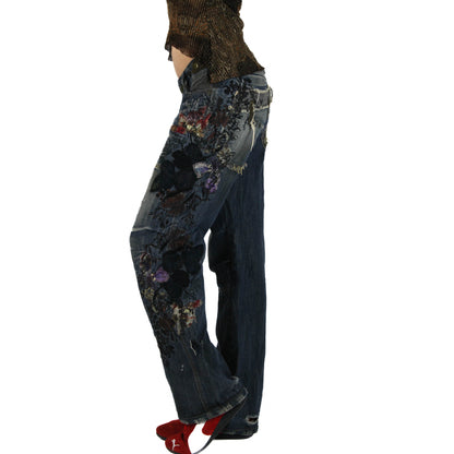 2000's Flower Patch Jeans