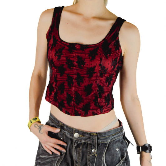 Red Mesh Tank