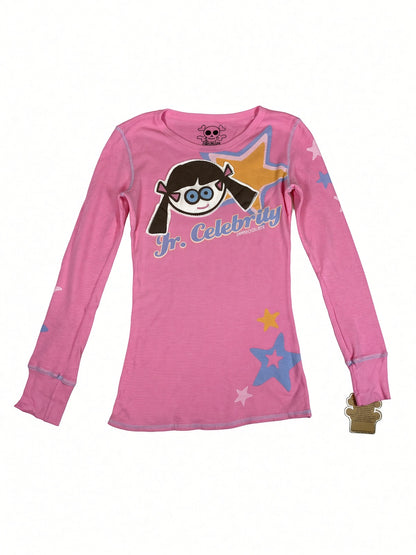 Dead-stock Pink Graphic Long Sleeve